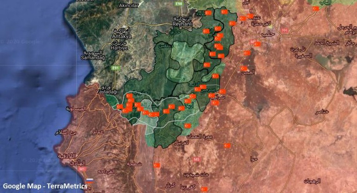 Cho hang nghin quan ap sat Idlib, Tho Nhi Ky van san sang danh lon