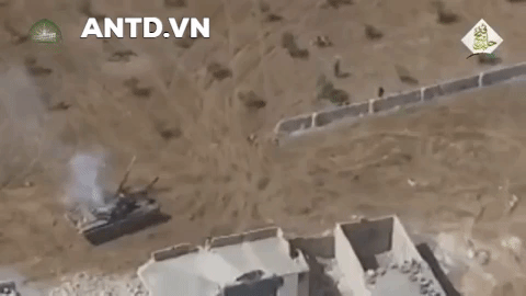 Vua sang Syria, xe tang T-14 Armata Nga da bi phien quan pha huy-Hinh-16