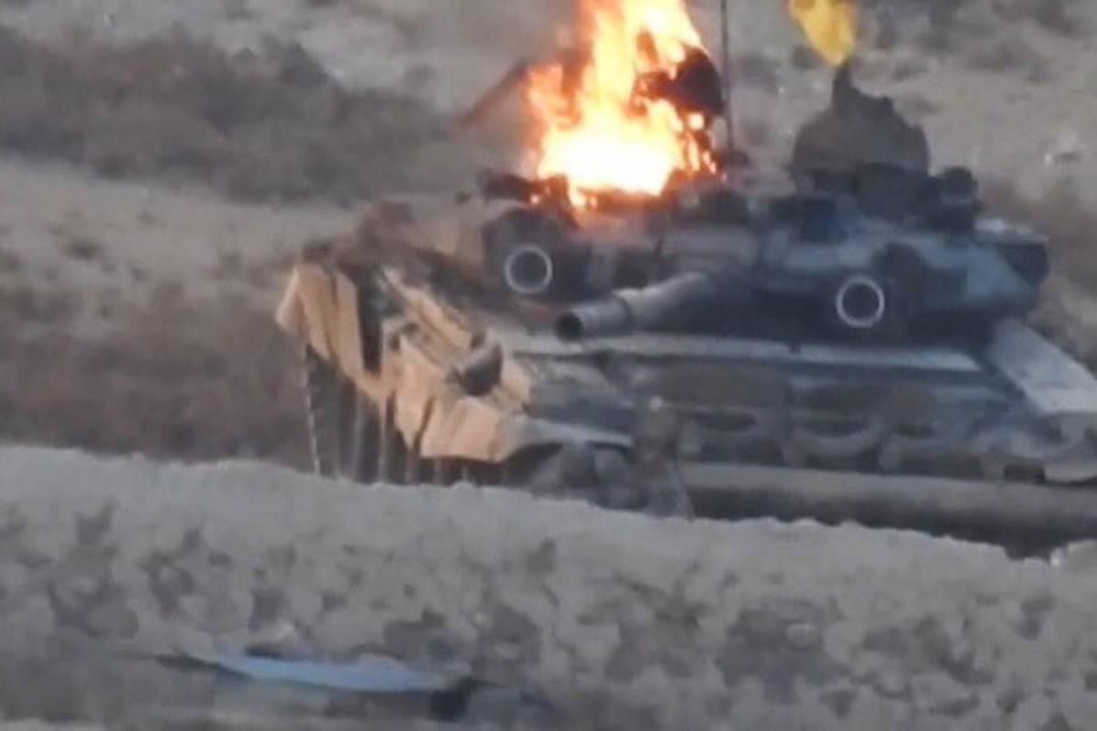 Nghi van ca lo xe tang T-90 Syria vua nhan da bi Israel diet gon-Hinh-11