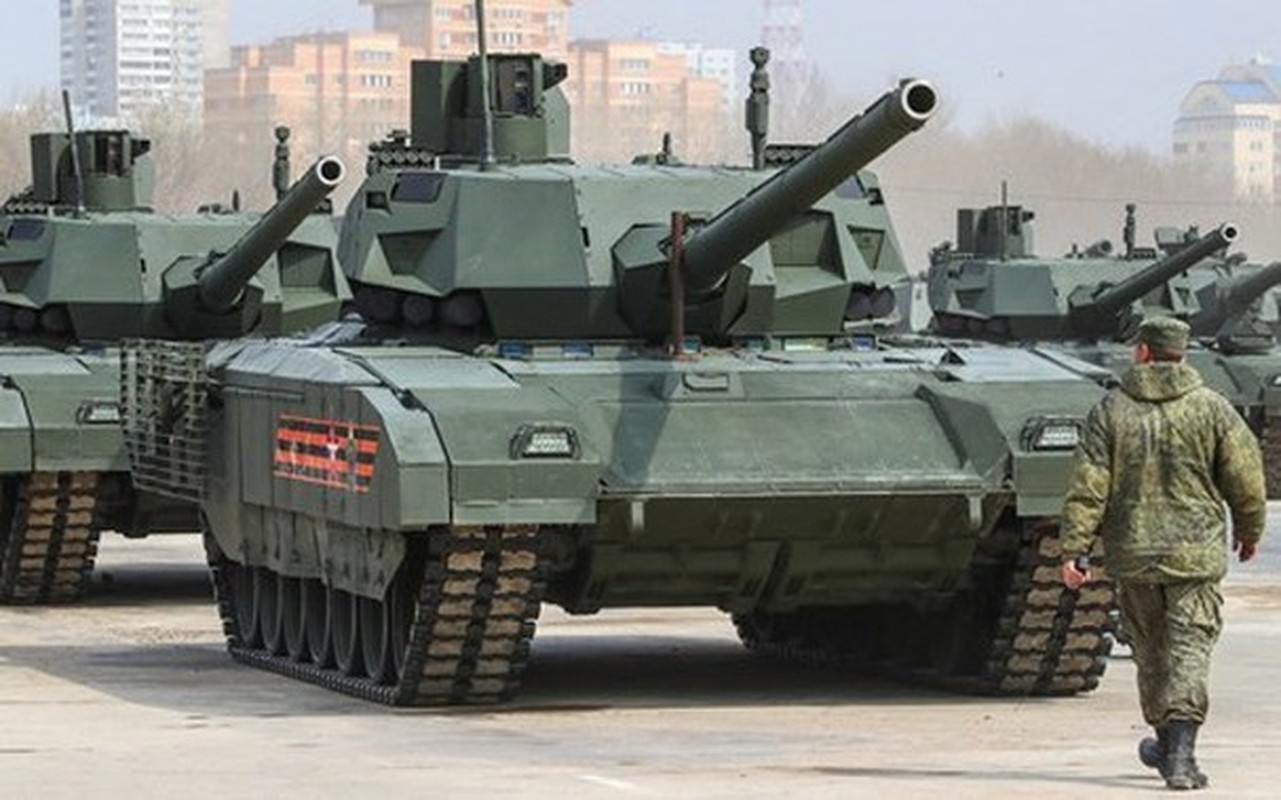 Tiet lo soc: 1 xe tang T-14 Armata co the diet duoc 11 tang Merkava-Hinh-9