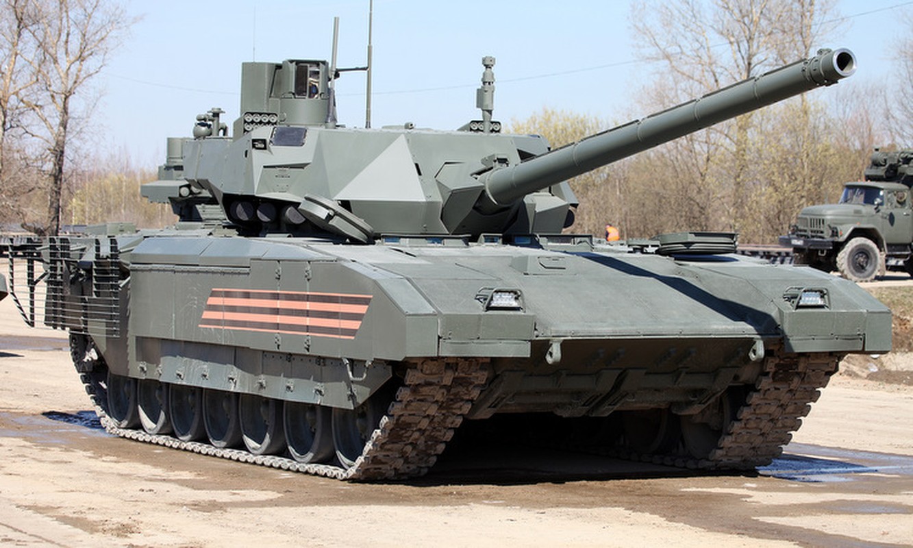 Tiet lo soc: 1 xe tang T-14 Armata co the diet duoc 11 tang Merkava