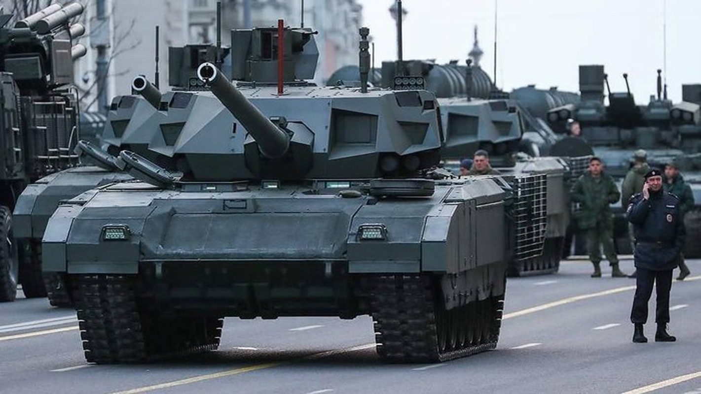Nga dua phao 152mm len xe tang T-14 Armata dap tra NATO voi phao 130mm-Hinh-11