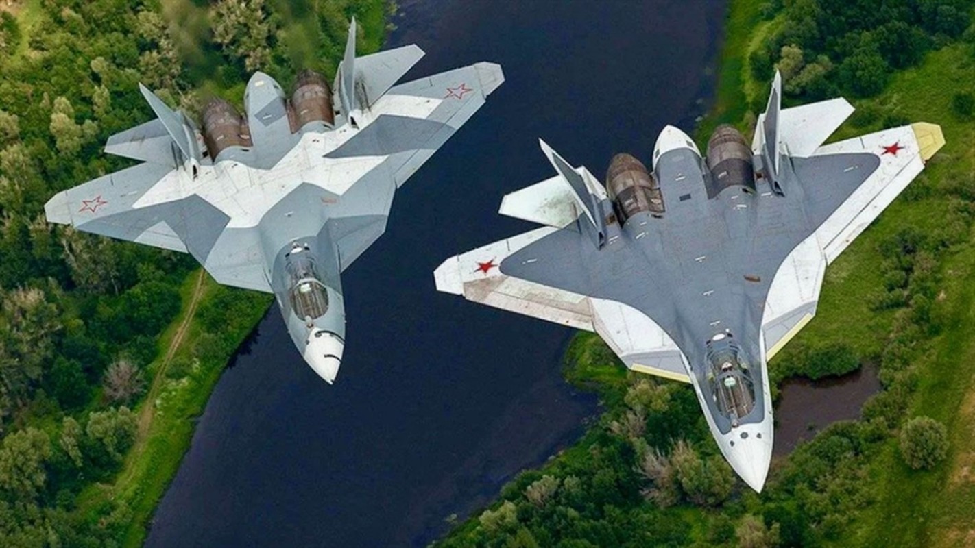 Tiem kich tang hinh Su-57 thu nghiem ten lua moi chan duoc F-35-Hinh-8