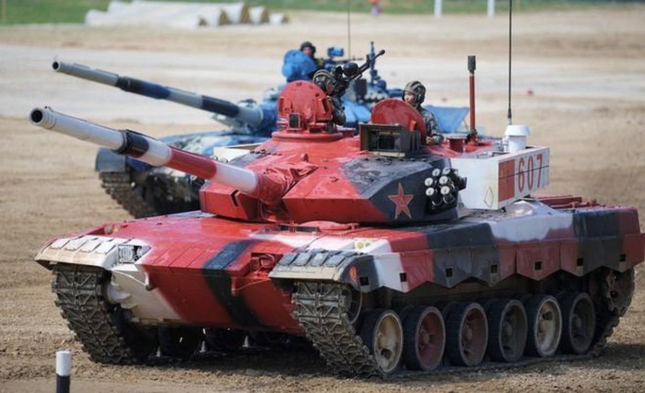 Xe tang Type-96B Trung Quoc bi mo xe sau khi thua T-72B3 Nga sat nut-Hinh-7