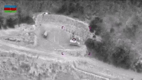 UAV Azerbaijan lai tan cong du doi, diet radar Nebo-M toi tan cua Armenia