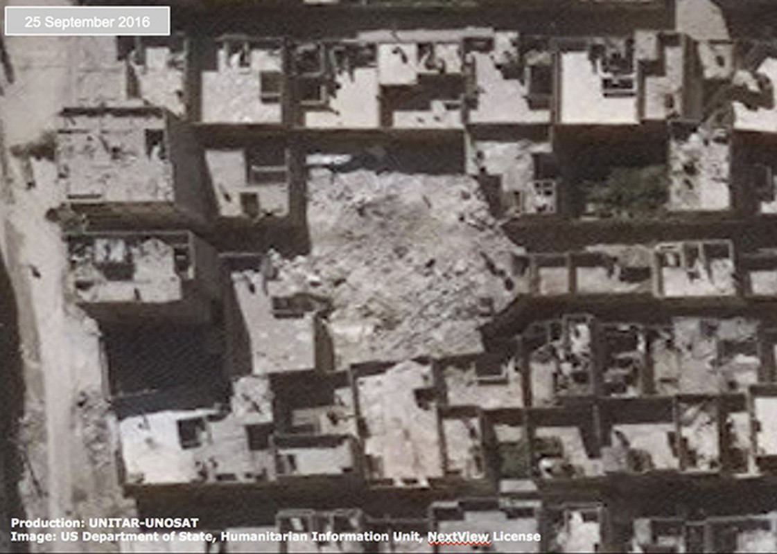 Anh ve tinh Aleppo tan hoang trong mua bom bao dan-Hinh-7