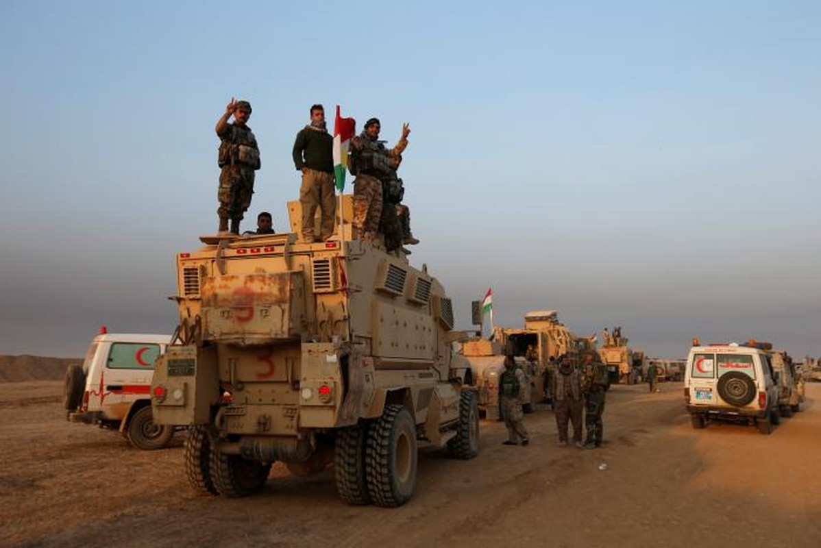Anh: Giao tranh ac liet giua nguoi Kurd va IS tai Mosul-Hinh-10