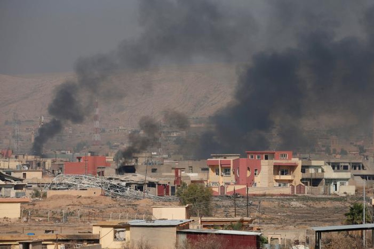 Anh: Giao tranh ac liet giua nguoi Kurd va IS tai Mosul-Hinh-4