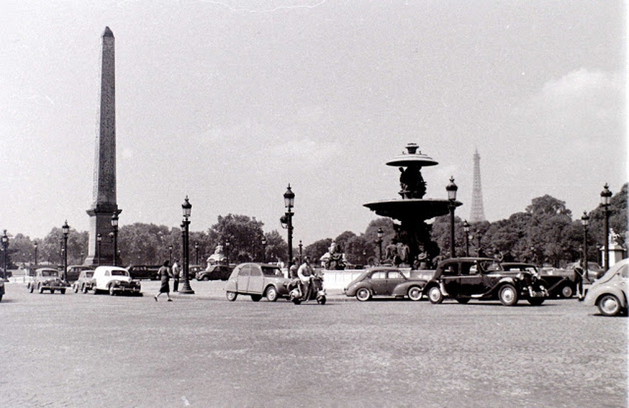 Cuoc song thuong nhat o thu do Paris nam 1955 qua anh-Hinh-5