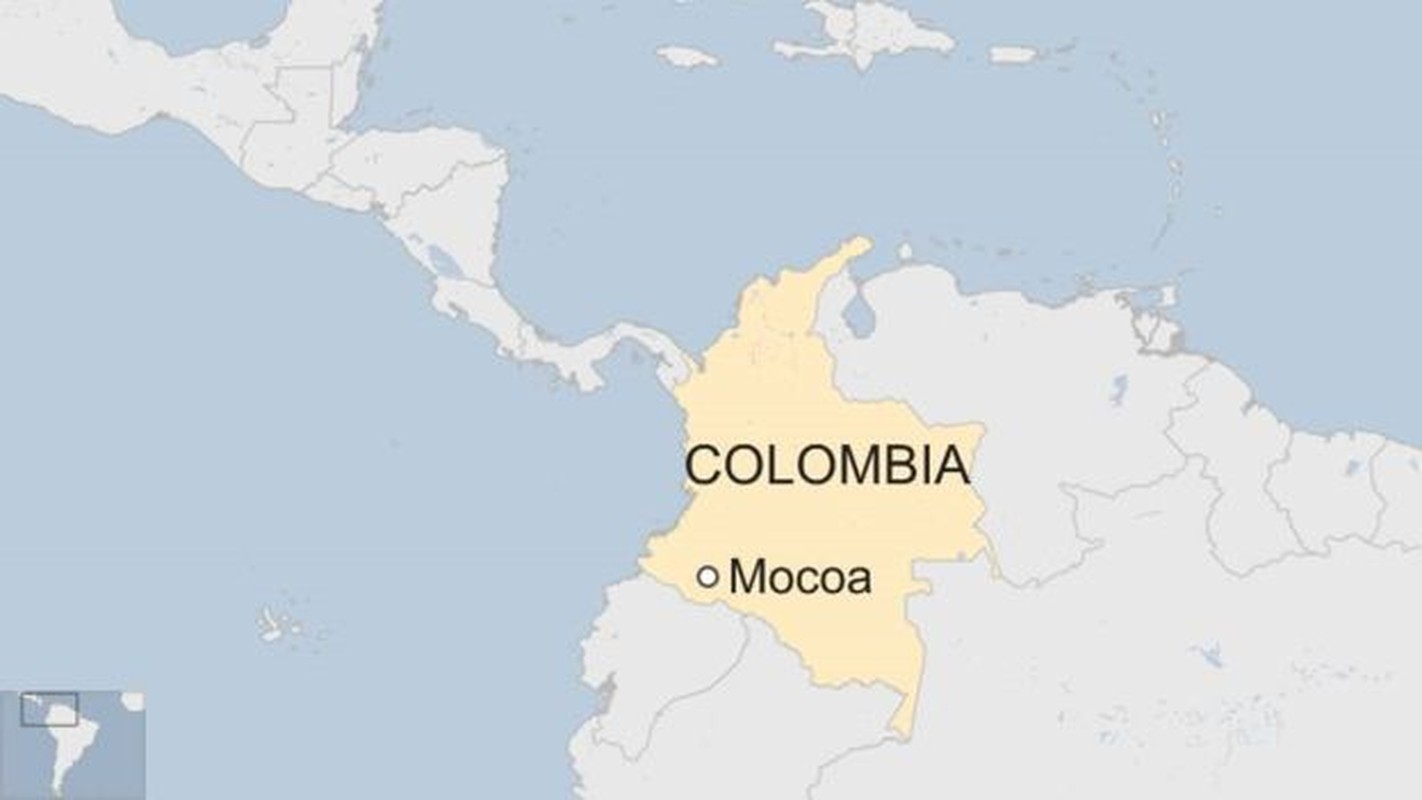 Canh tan hoang sau tran lo dat kinh hoang o Colombia