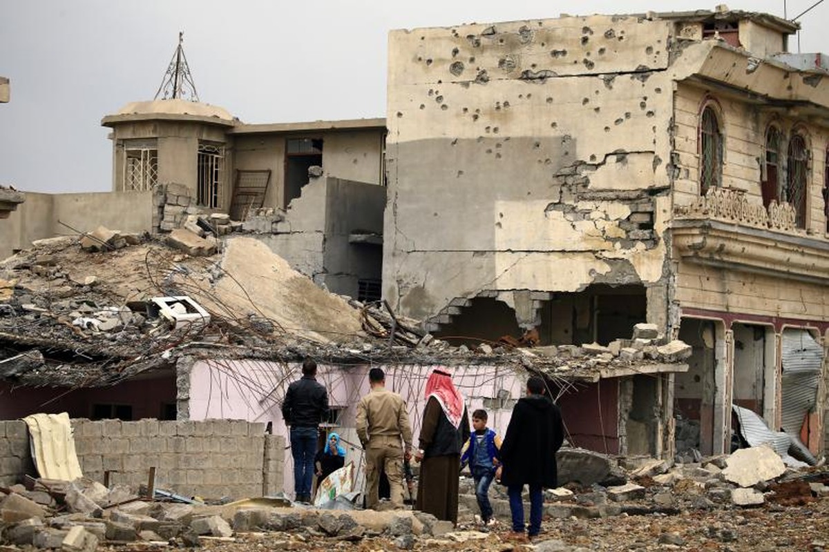 Canh tan hoang o thanh pho Mosul trong chien tranh-Hinh-11