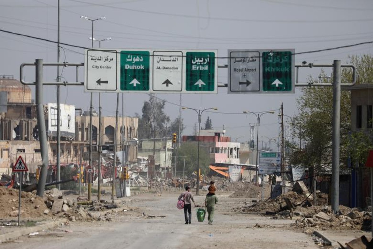 Canh tan hoang o thanh pho Mosul trong chien tranh-Hinh-2