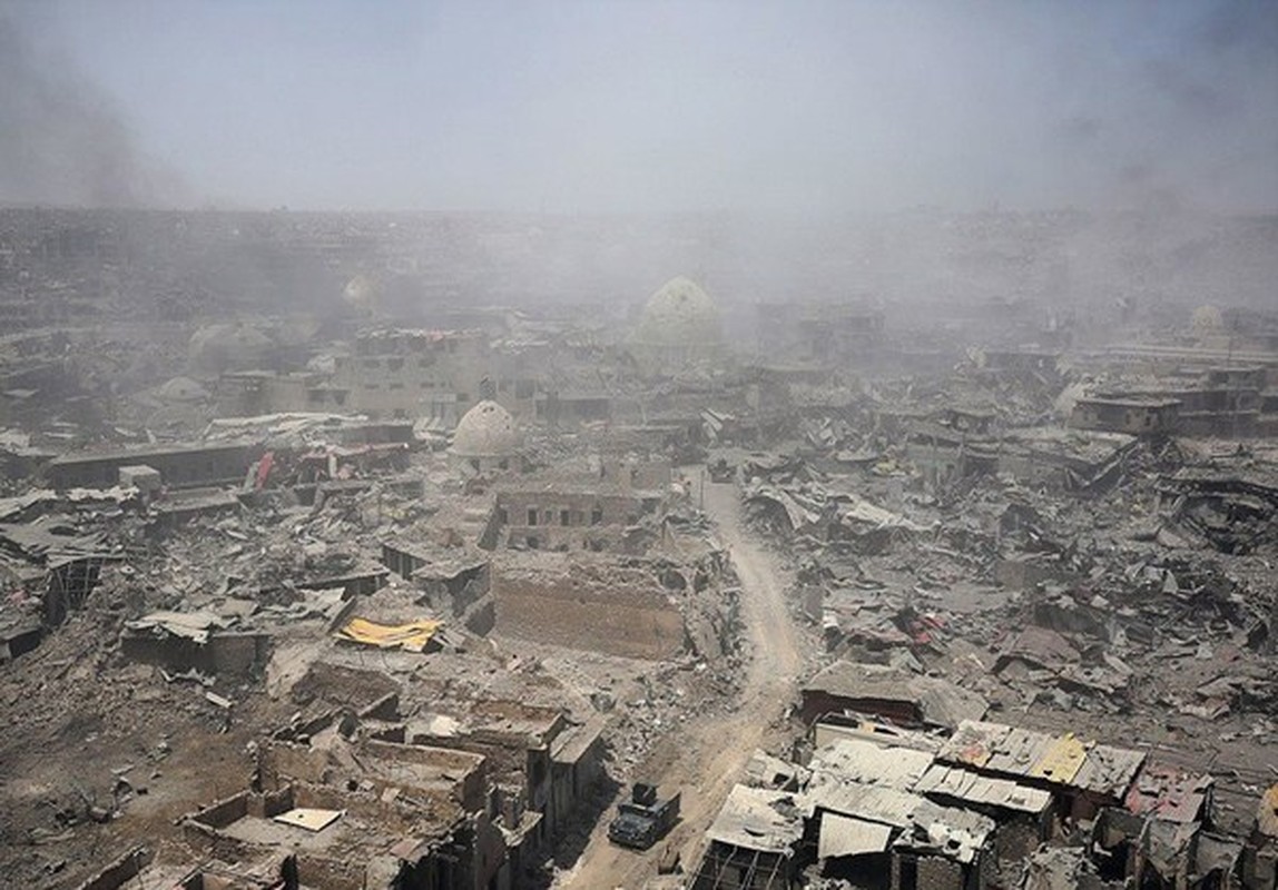 Toan canh thanh pho Mosul tan hoang sau giai phong-Hinh-10
