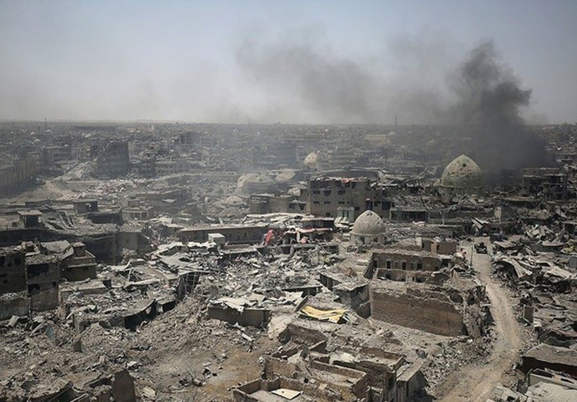 Toan canh thanh pho Mosul tan hoang sau giai phong-Hinh-12