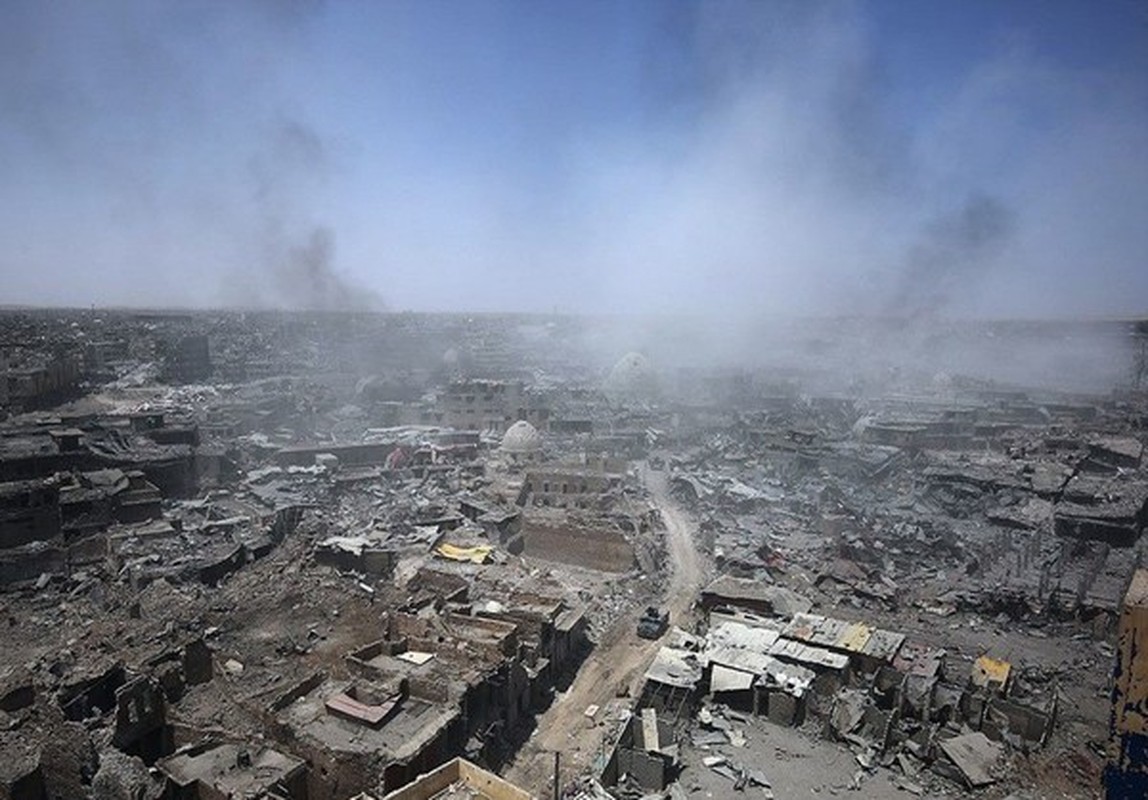 Toan canh thanh pho Mosul tan hoang sau giai phong-Hinh-4