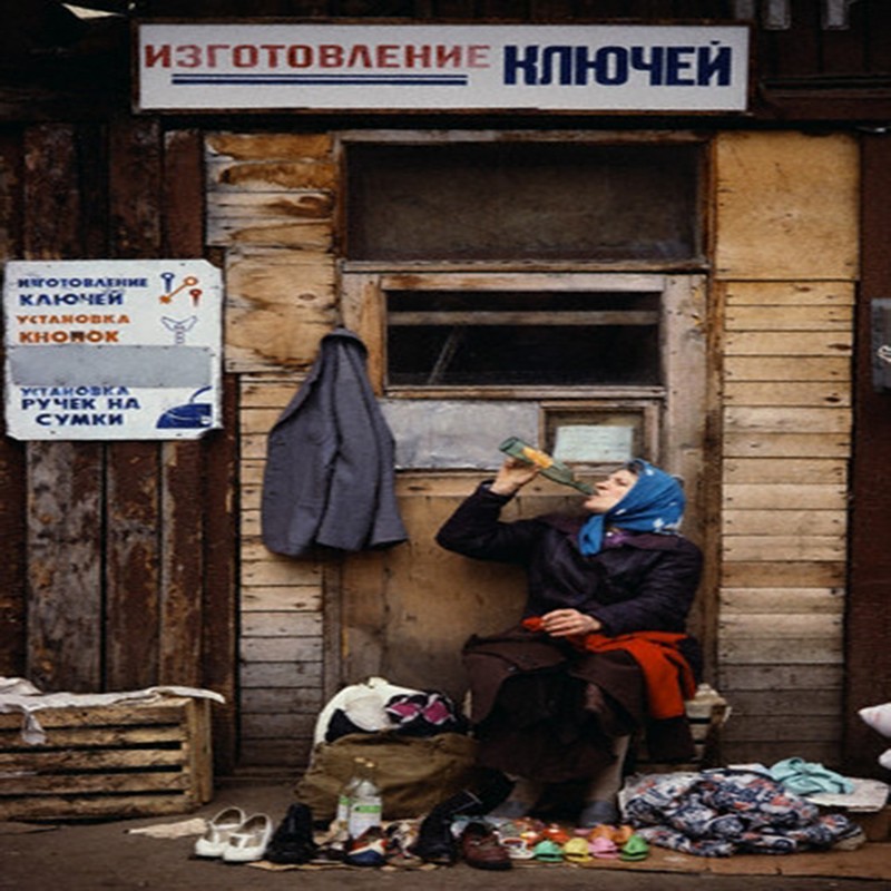 Anh: Cuoc song khon kho o nuoc Nga trong nhung nam 1990-Hinh-16
