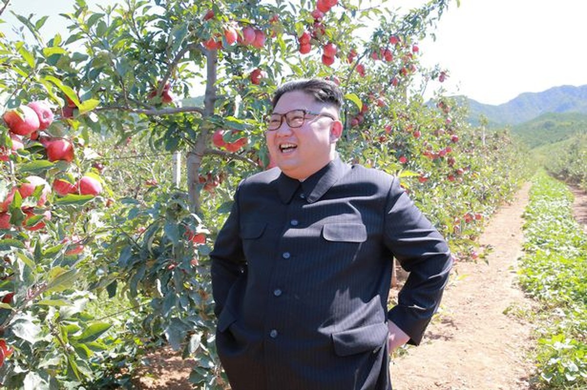 Lanh dao Kim Jong-un cuoi tuoi tham vuon tao triu qua-Hinh-4