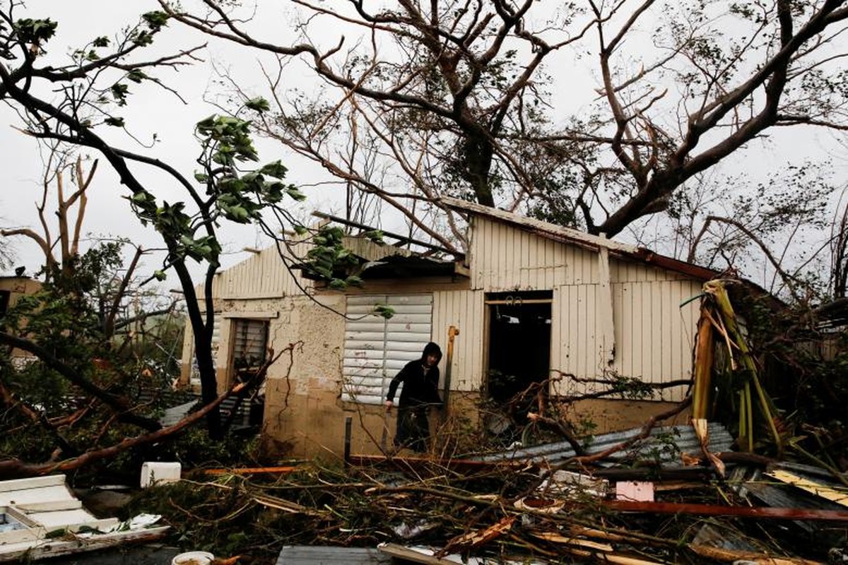 Toan canh sieu bao Maria tan pha dao Puerto Rico cua My