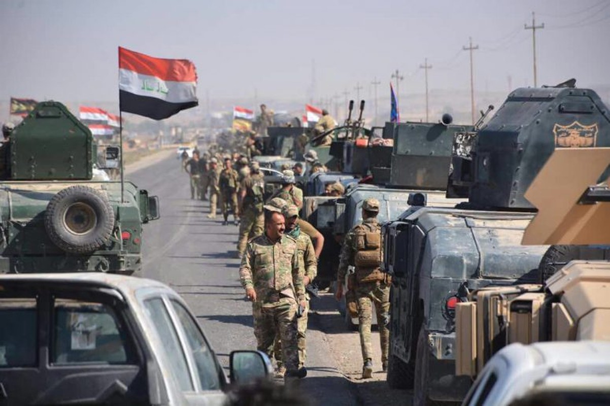 Toan canh quan doi Iraq danh chiem Kirkuk tu tay nguoi Kurd