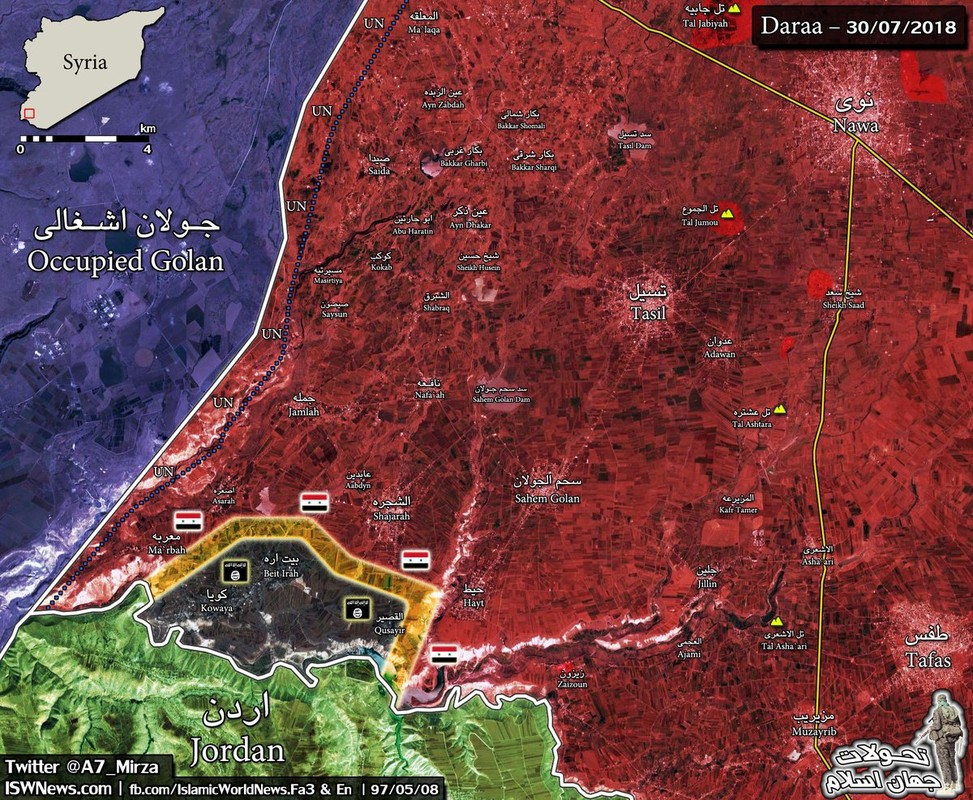 Quan doi Syria giai phong toan bo vung bien gioi Cao nguyen Golan-Hinh-5