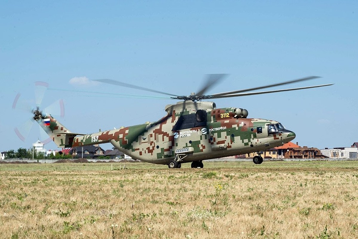 Bien the nang cap truc thang Mi-26T2V cua Nga co gi dac biet?