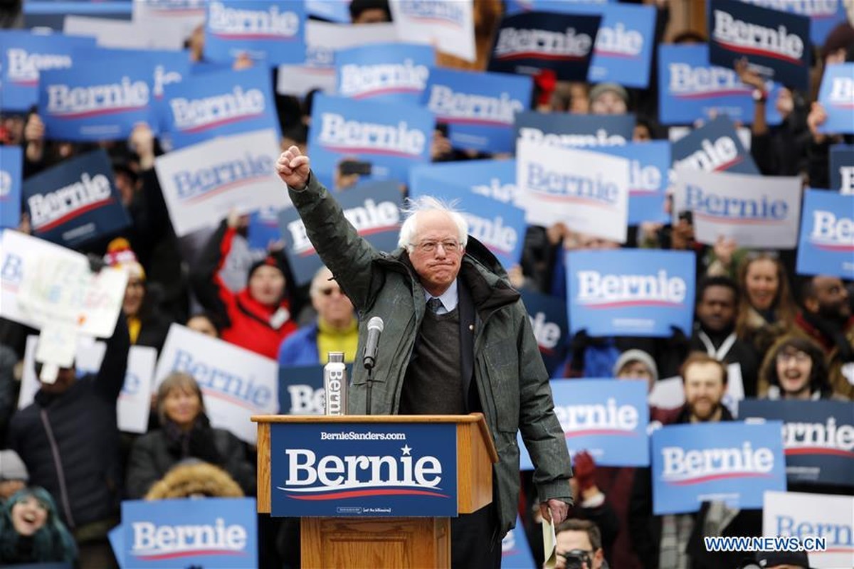 Thuong nghi si Bernie Sanders “no sung” tranh cu Tong thong My 2020