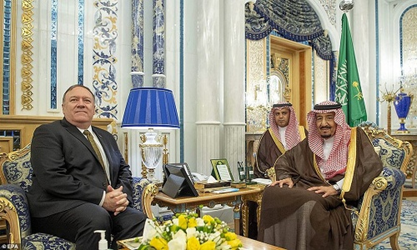 Giua cang thang voi Iran, Ngoai truong My Mike Pompeo tham Saudi Arabia-Hinh-2