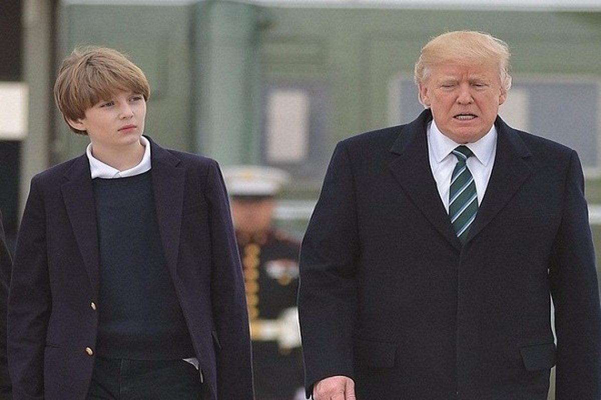 Barron Trump khac biet voi nhung dua tre o Nha Trang truoc day