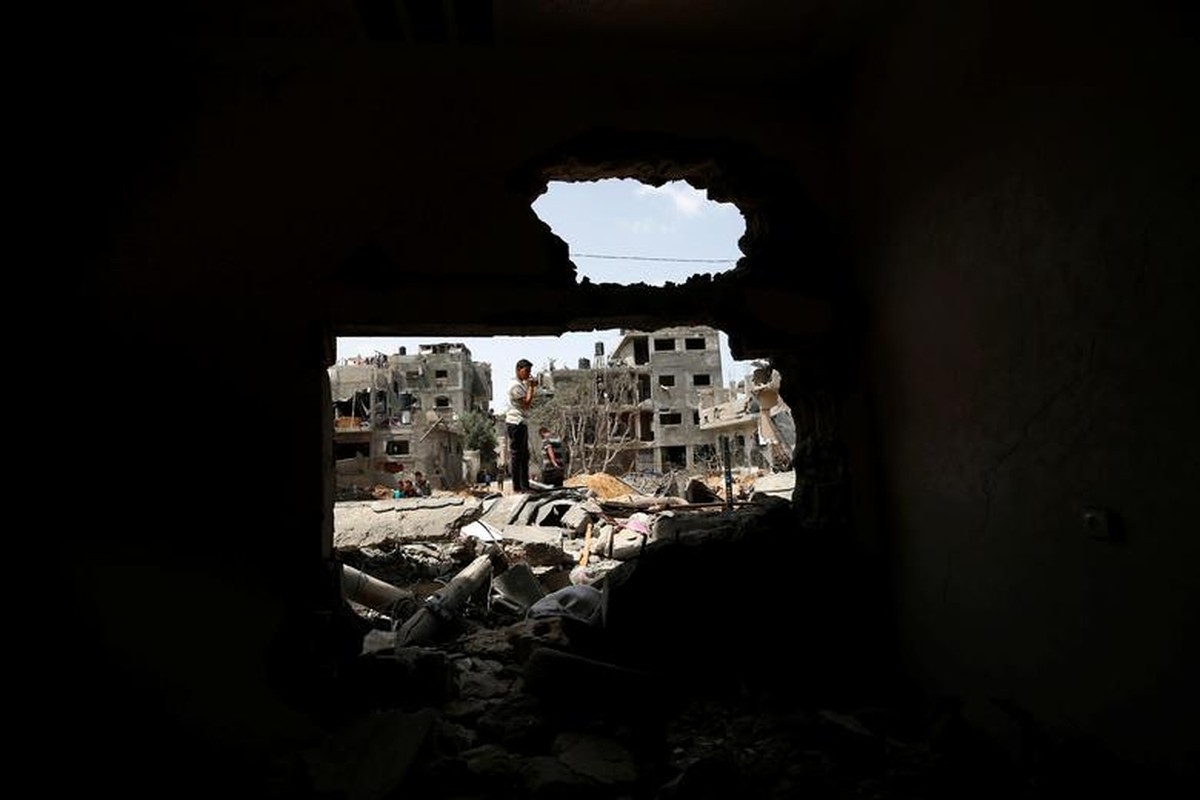 Can canh Gaza tan hoang sau 11 ngay Israel - Hamas giao tranh ac liet-Hinh-10