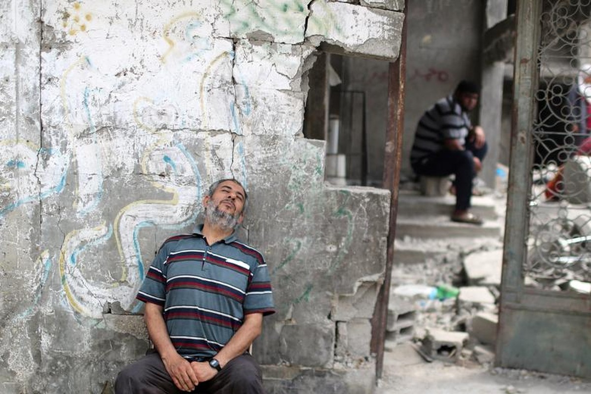 Can canh Gaza tan hoang sau 11 ngay Israel - Hamas giao tranh ac liet-Hinh-7