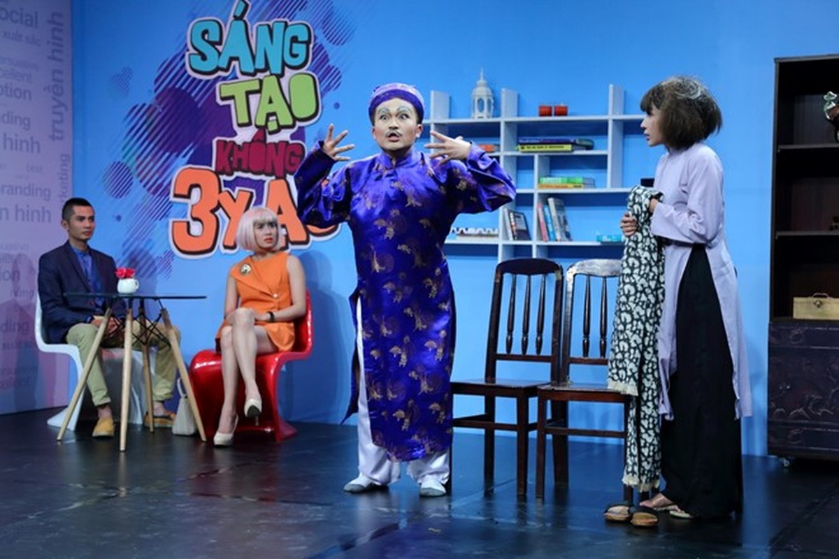 Chi Thien bi Hoai Linh ep an ca song trong game show-Hinh-9