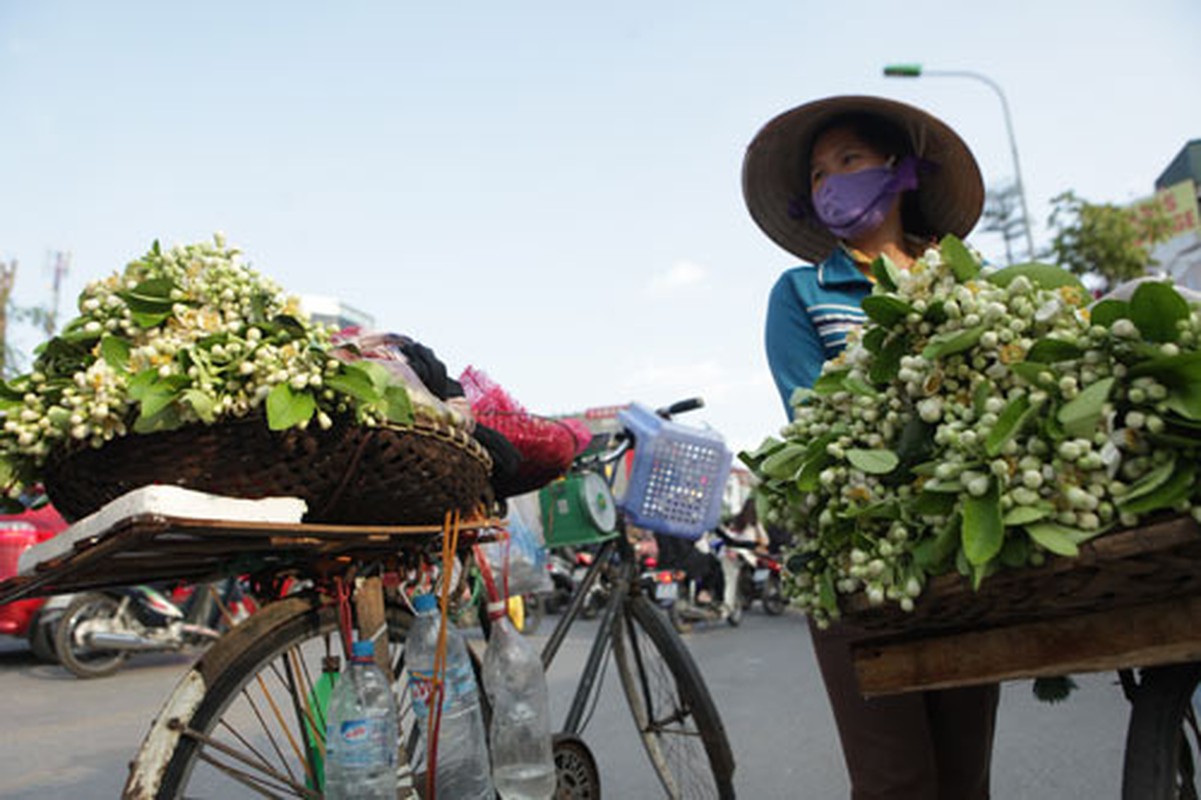 Anh: Mua hoa buoi diu dang xuong pho