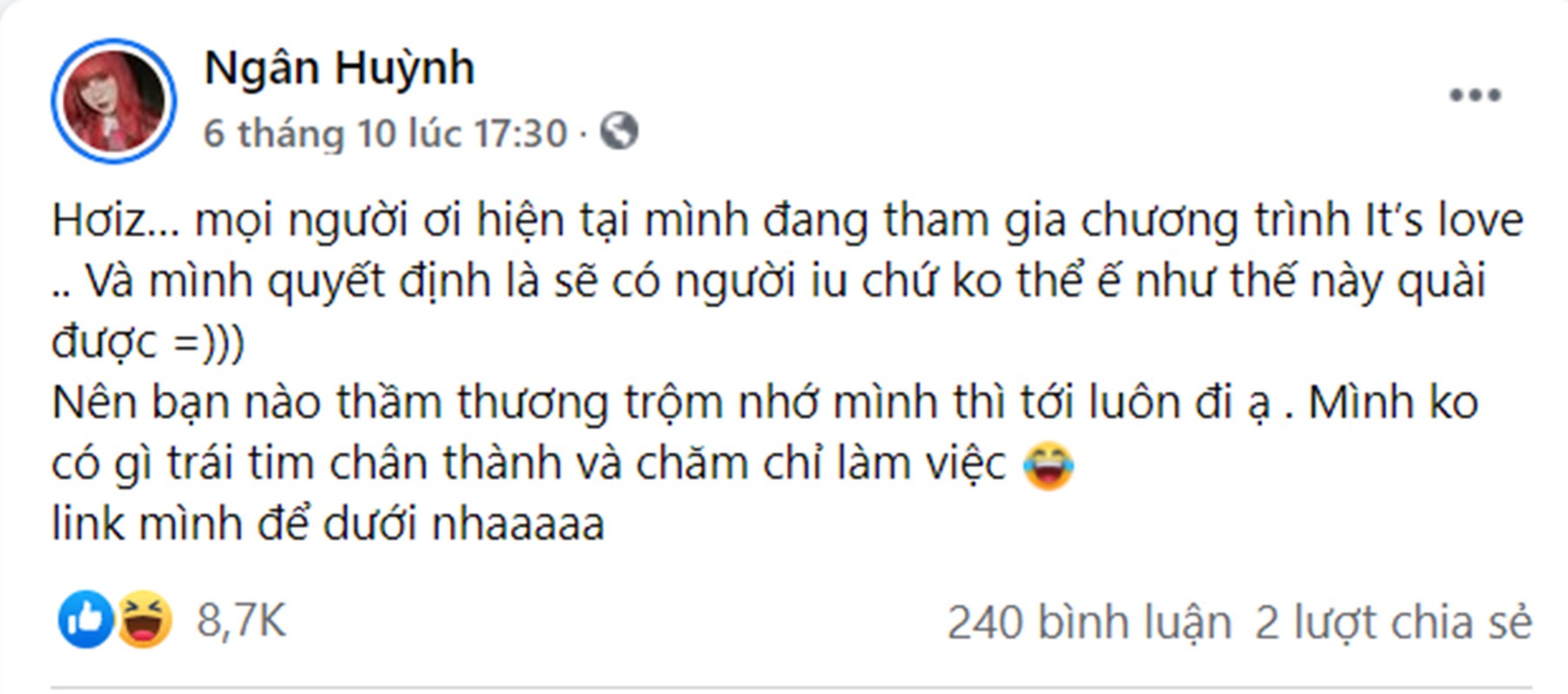 Tham gia show hen ho, Ngan Sat Thu sap co “nguoi thuong”?-Hinh-2