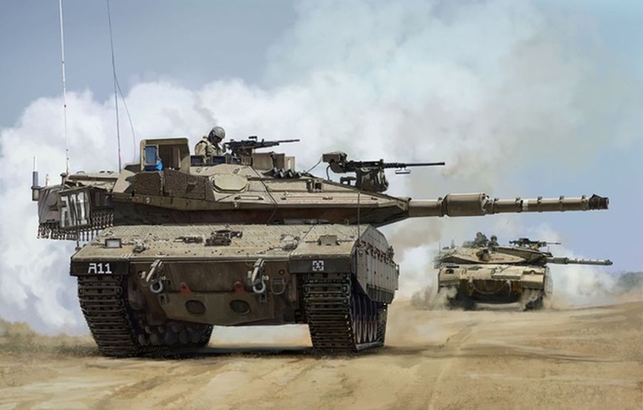 Dieu gi bien xe tang Merkava cua Israel thanh 