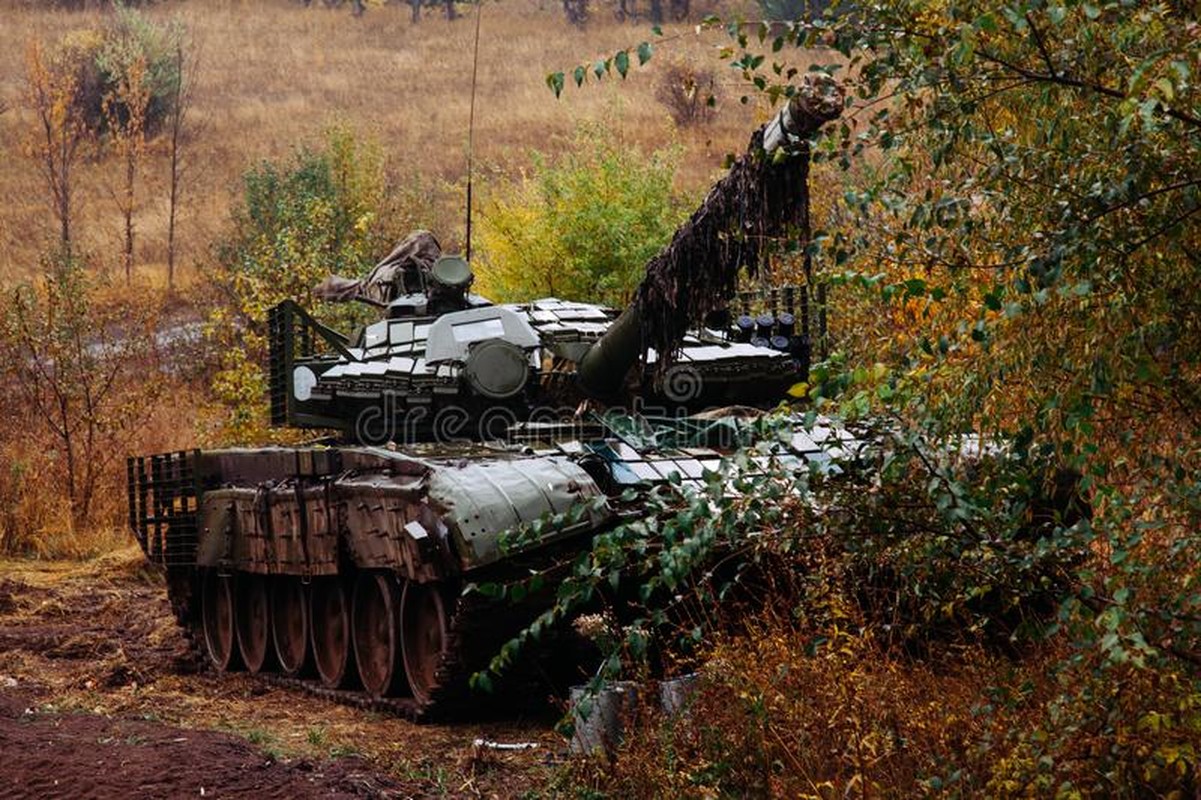 Chien su bat dau, xe tang Ukraine choc thung phong tuyen phia tay Donetsk?-Hinh-6