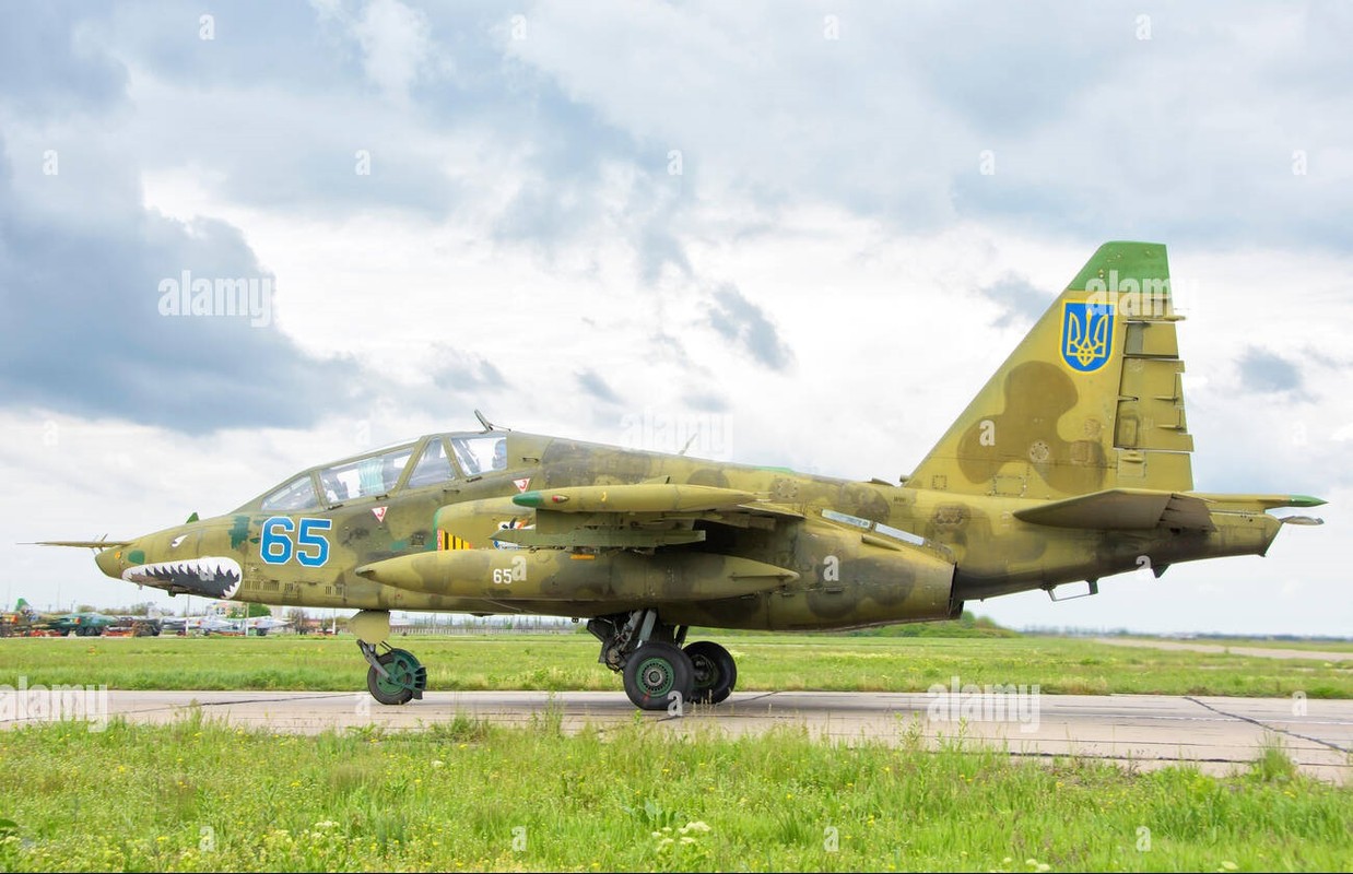 Su-25 cua Ukraine xuat kich doi dau khong quan Nga!-Hinh-9