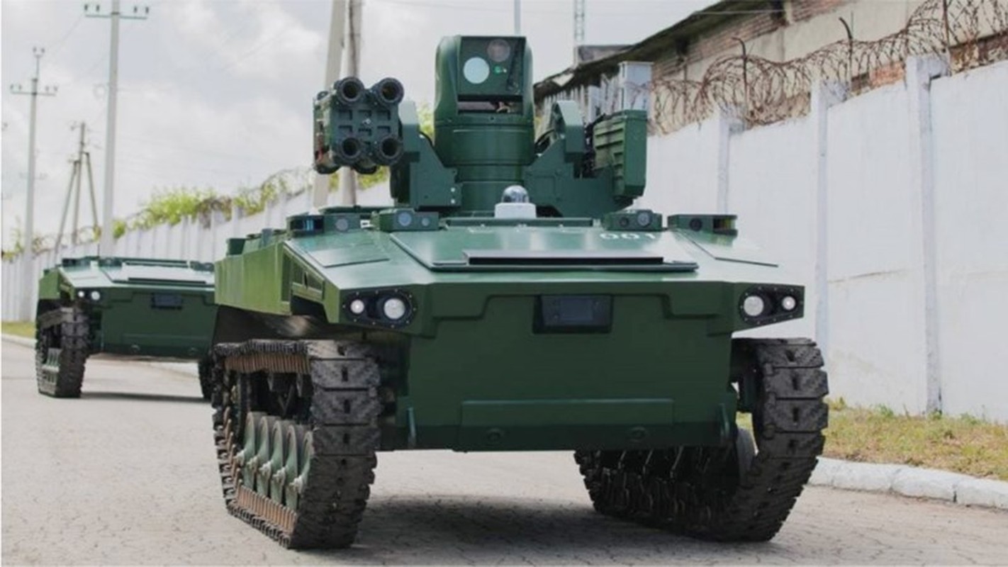 Leopard-2 chua toi Ukraine, Nga da dua robot diet tang tham chien-Hinh-10