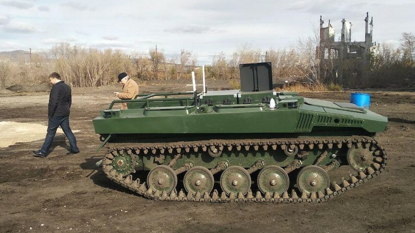 Leopard-2 chua toi Ukraine, Nga da dua robot diet tang tham chien-Hinh-14