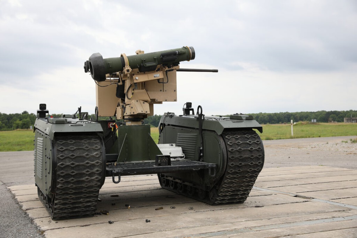 Leopard-2 chua toi Ukraine, Nga da dua robot diet tang tham chien-Hinh-9