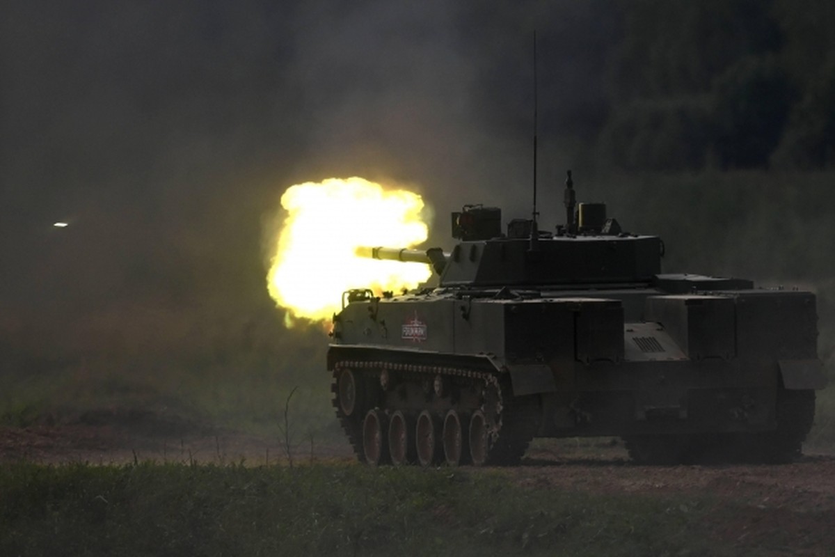 Hoa luc xe BMP-3 co the tieu diet xe tang M1A2 va Leopard?