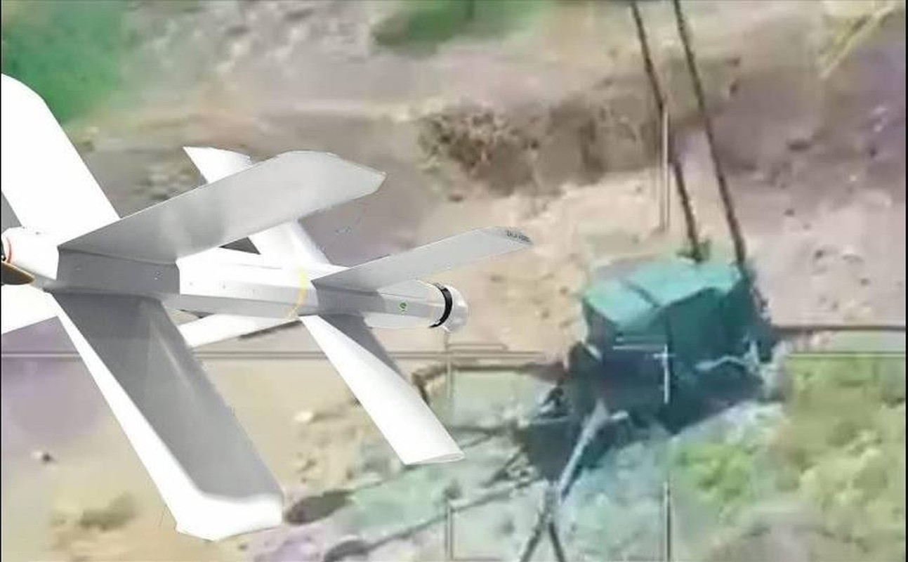 Ukraine dung phao ZU-23-2 60 tuoi san UAV tu sat Lancet cua Nga