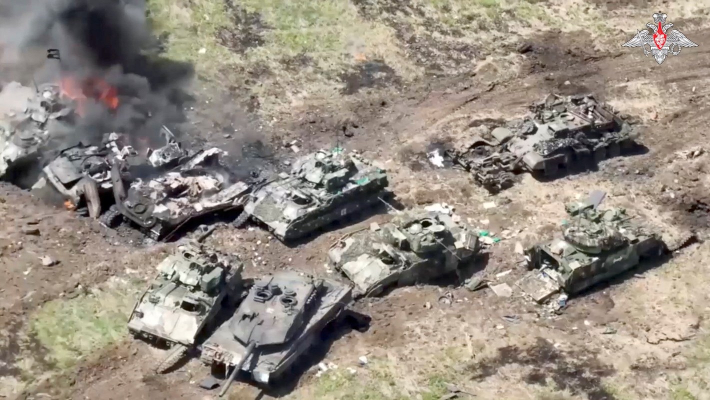 Xe tang Abrams sap mat tai Ukraine sau khi Leopard 2 