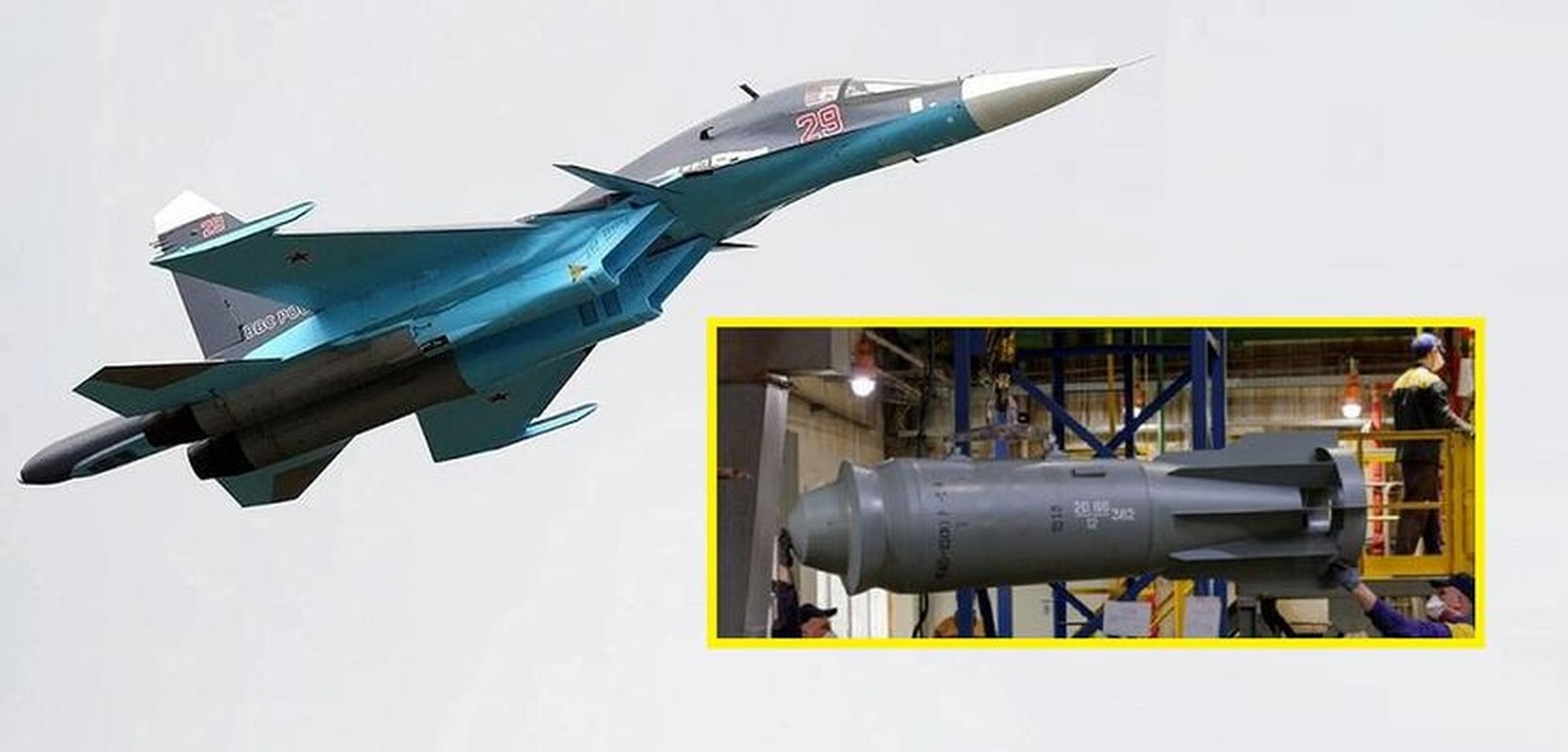 Voi bom luon, Su-34 cua Nga thuc su tro thanh “hung than”