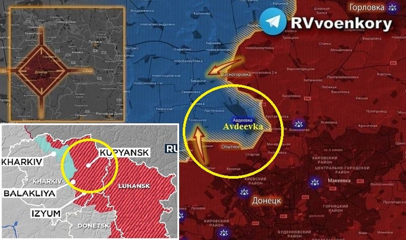 Nga quyet tam vay chat quan Ukraine o Avdeevka, “noi ham” moi o Donbass-Hinh-9