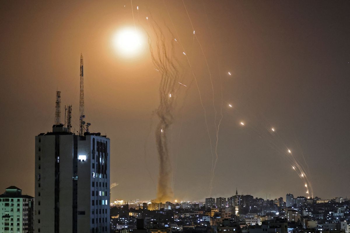 Ten lua gia re cua Hamas khien Vom Sat cua Israel 