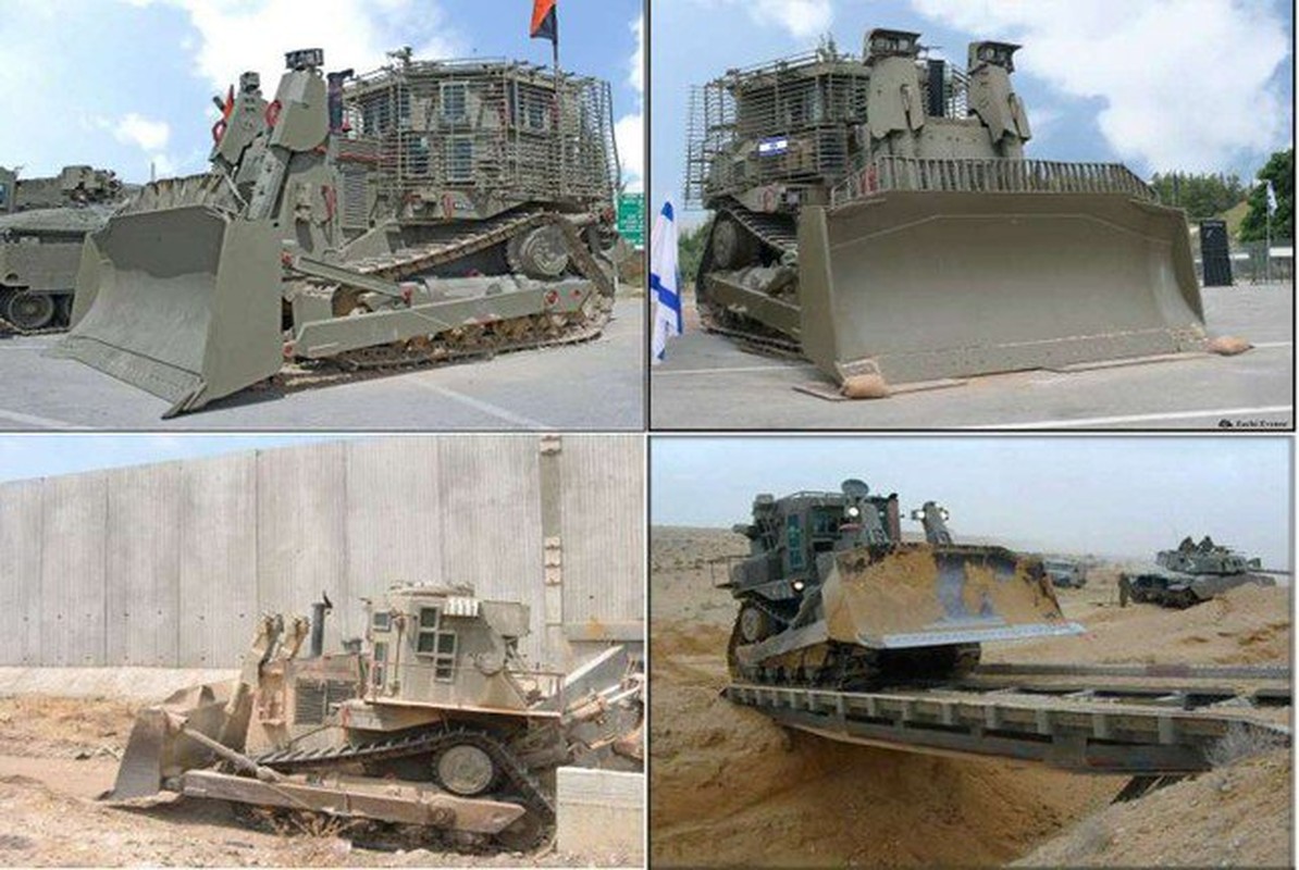 Biet kich Israel vay ham Dai Gaza; 80 xe tang Merkava bi ha-Hinh-13