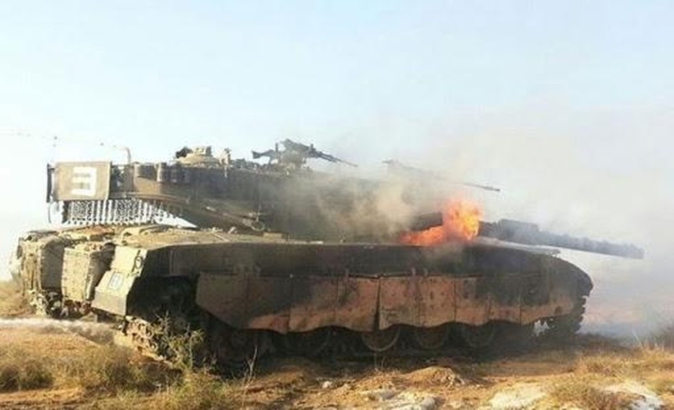 Biet kich Israel vay ham Dai Gaza; 80 xe tang Merkava bi ha-Hinh-20