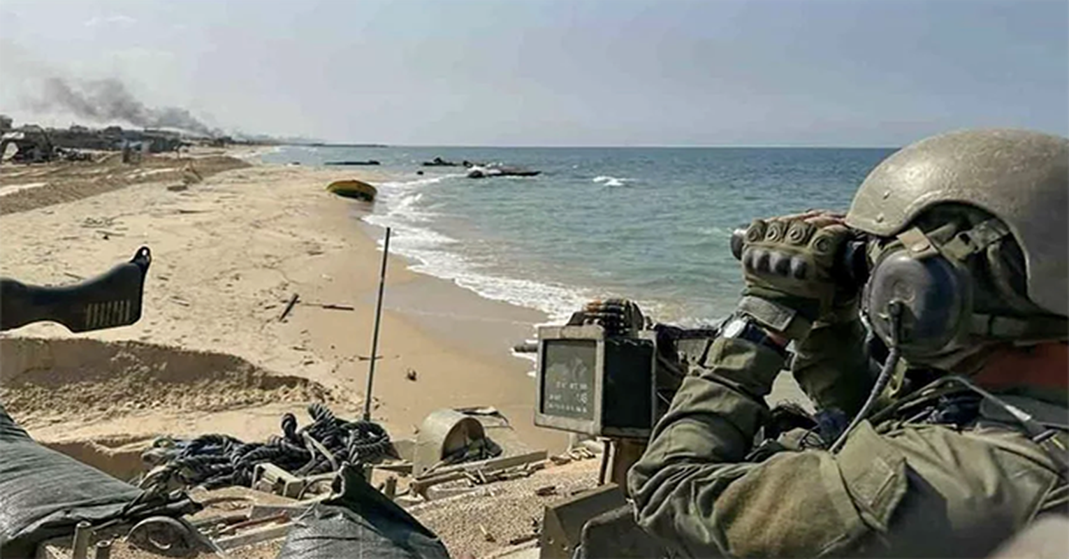 Biet kich Israel vay ham Dai Gaza; 80 xe tang Merkava bi ha-Hinh-8