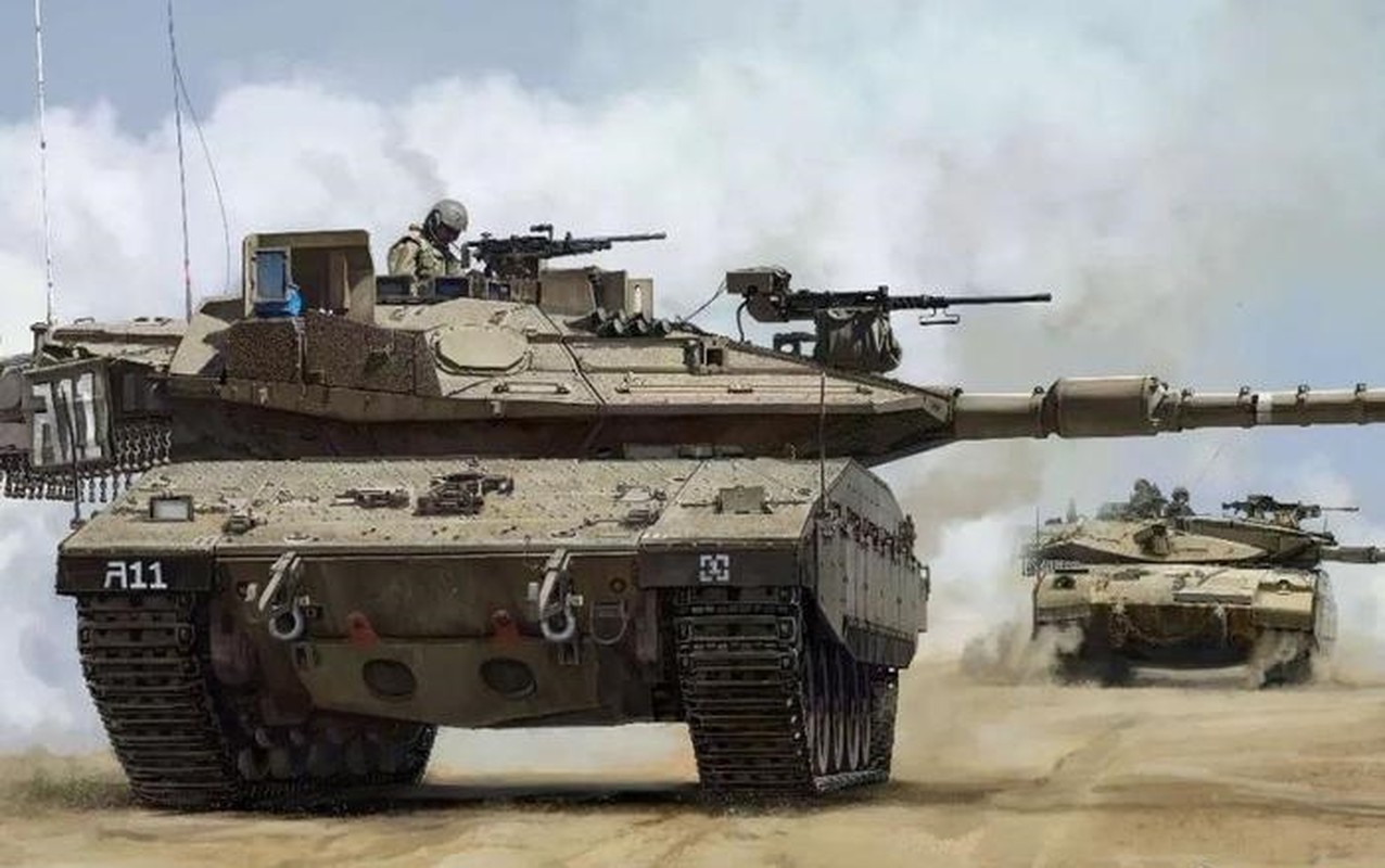 Xe tang Merkava het thoi 