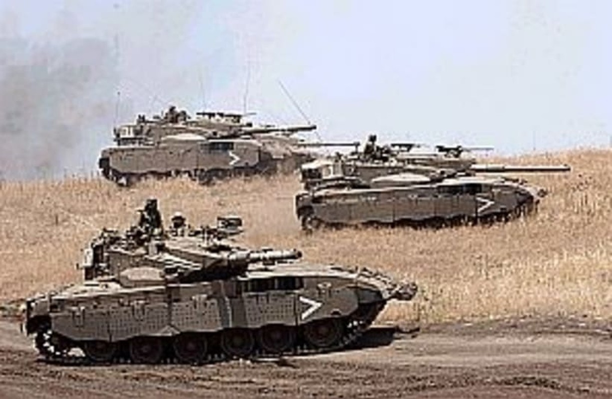 Xe tang Merkava het thoi 